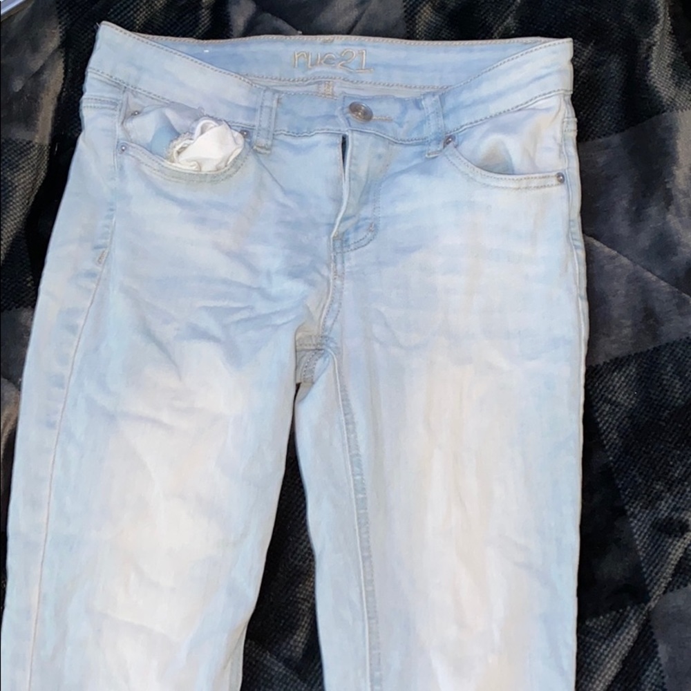 Rue21 Bleached Jeans